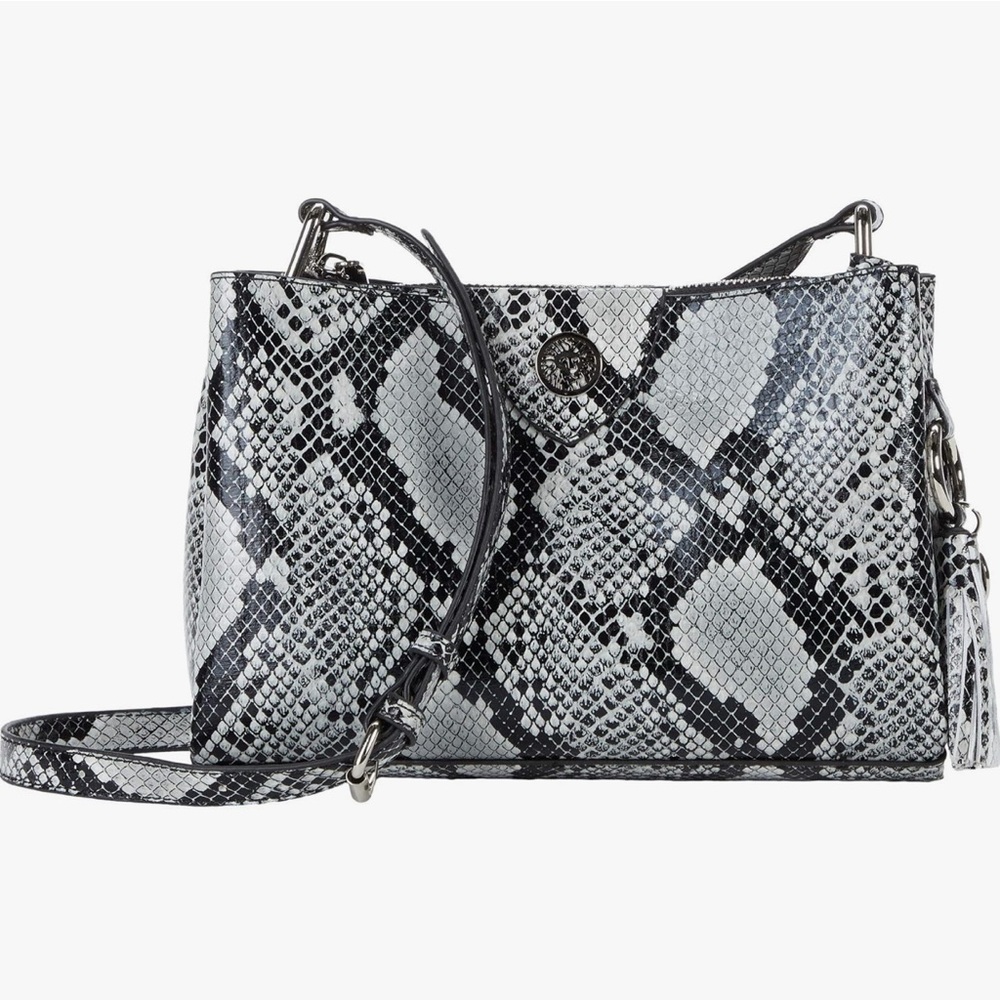Anne Klein Faux Snake Skin Cross Body